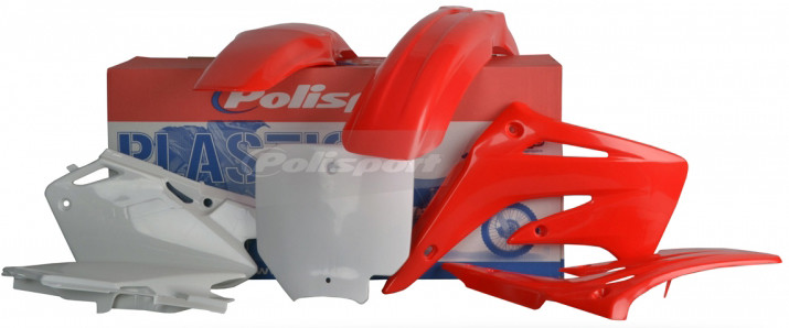 POLISPORT PLASTIC BODY KIT RED