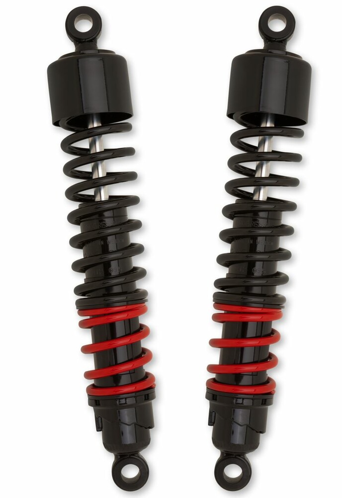 BURLY BRAND STILETTO SHOCKS 13.5" BLACK FXD 91-17
