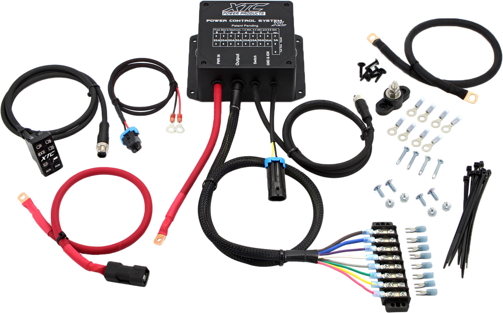 XTC POWER PRODUCTS 8 SWITCH POWER CONTROL SYSTEM WITH MICRO SWITCH PAD