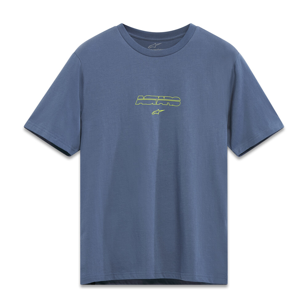 BOLD TYPE BACK CSF SS TEE SLATE BLUE 2X