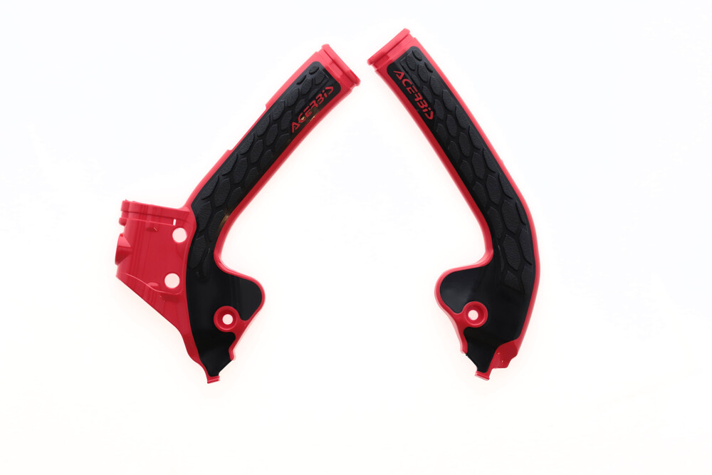 ACERBIS X-GRIP FRAME GUARD GAS/HUS RED/BLACK