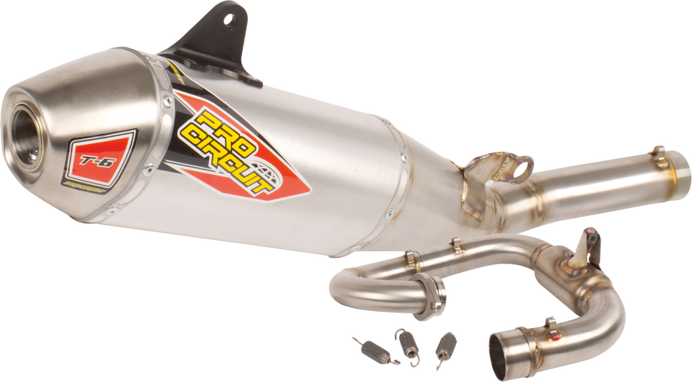 Pro Circuit T-6 Stainless System W/Removable Spark Arrestor