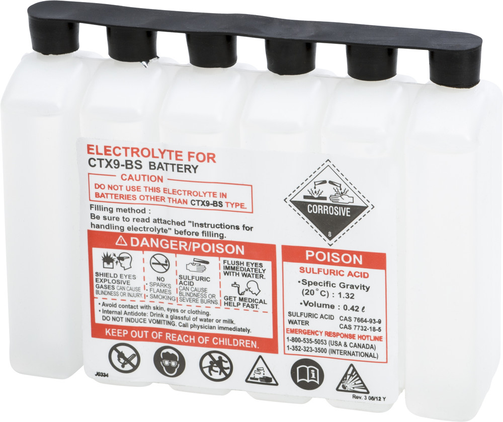 FIRE POWER SEALED BATTERY ELECTROLYTE PACK 420CC