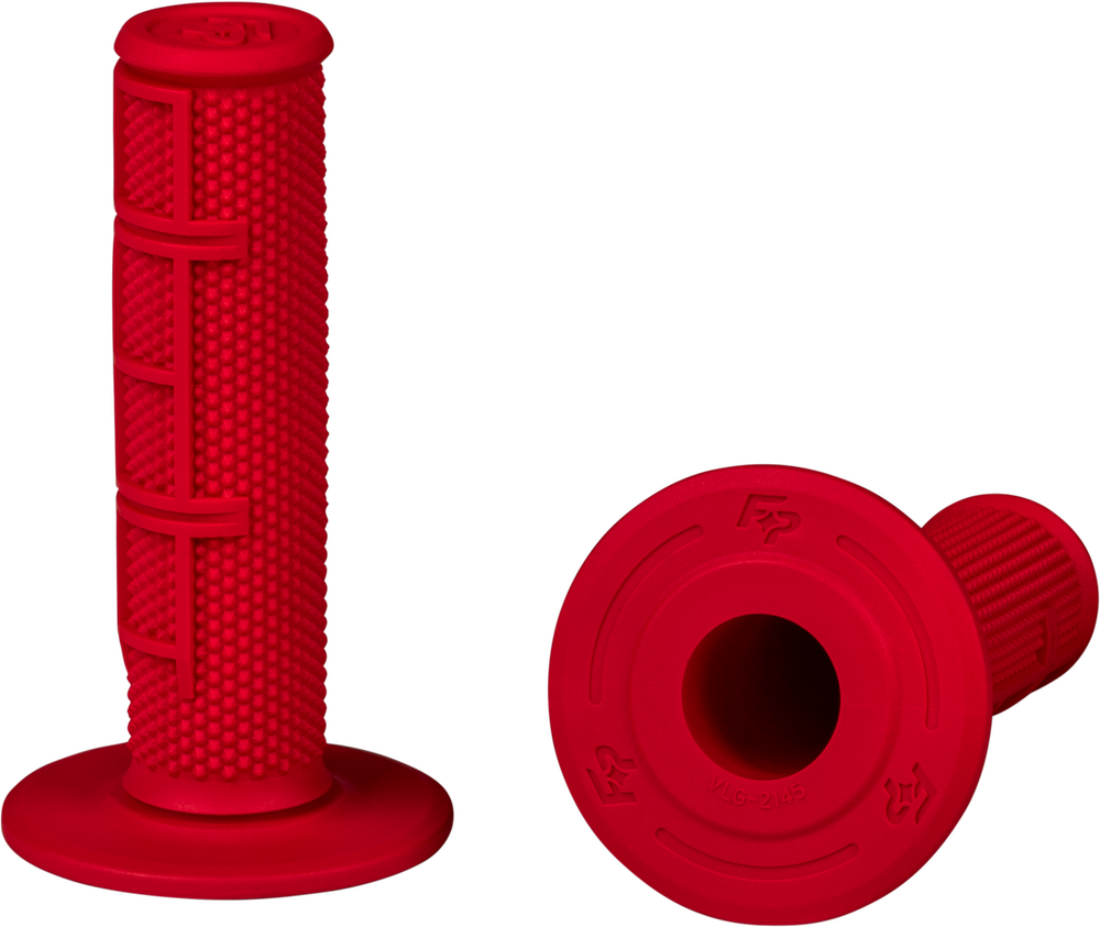 CONTROL MX STANDARD GRIPS RED HALF WAFFLE