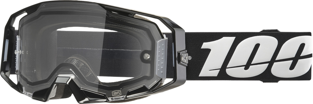ARMATIC  ENDURO MOTO GOGGLE BLACK CLEAR LENS