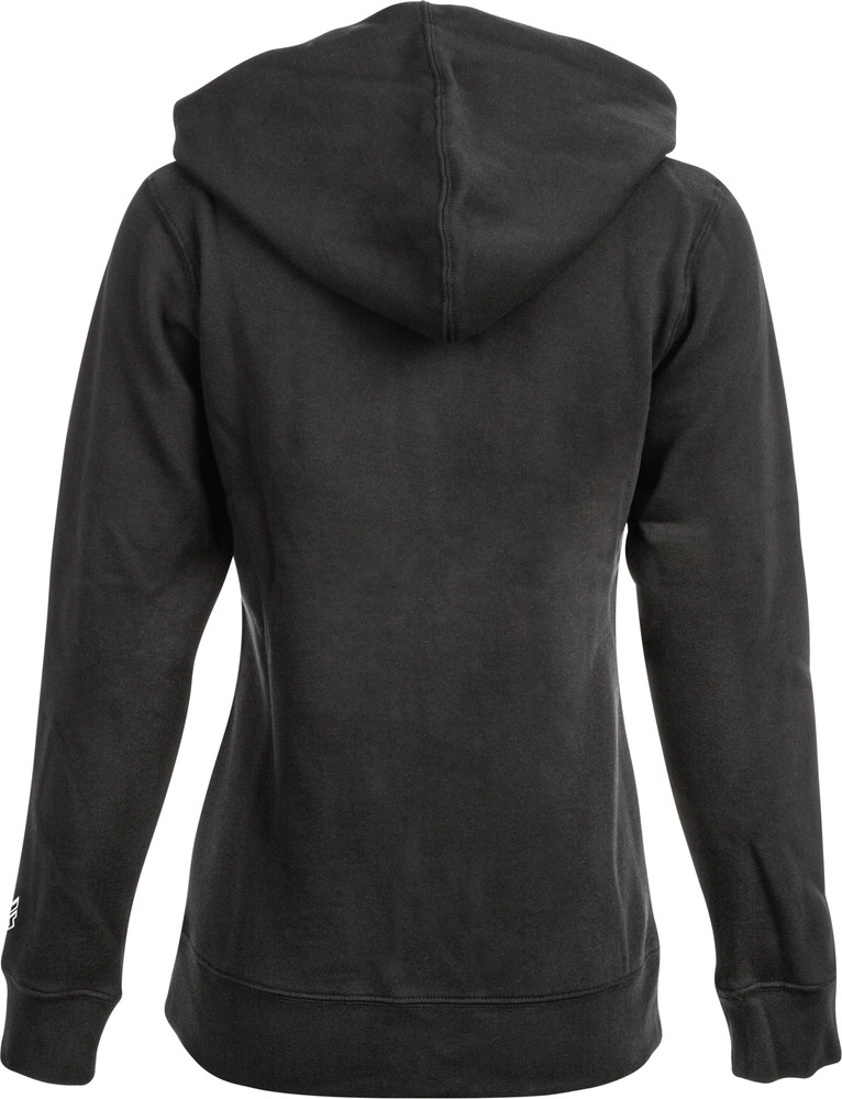 FLY RACING WOMEN'S FLY CORPORATE ZIP UP HOODIE BLACK MD