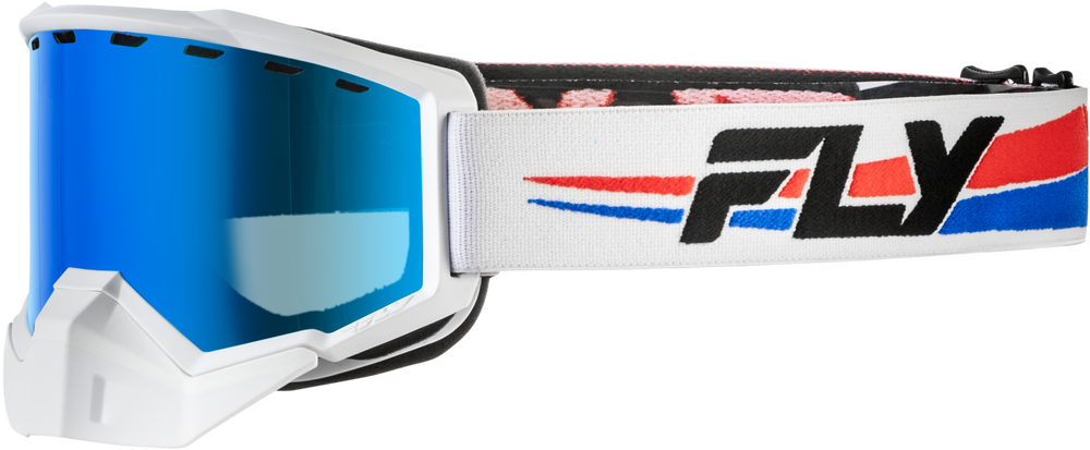Fly Racing Focus Snow Goggle (2026) — Red/White/Blue