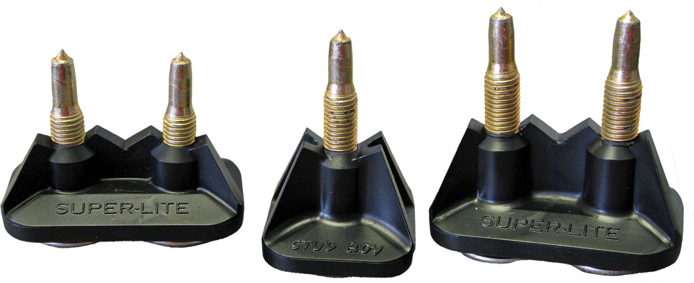 STUD BOY SUPER-LITE PRO SERIES SINGLE BACKERS .75" 84/PK BLACK