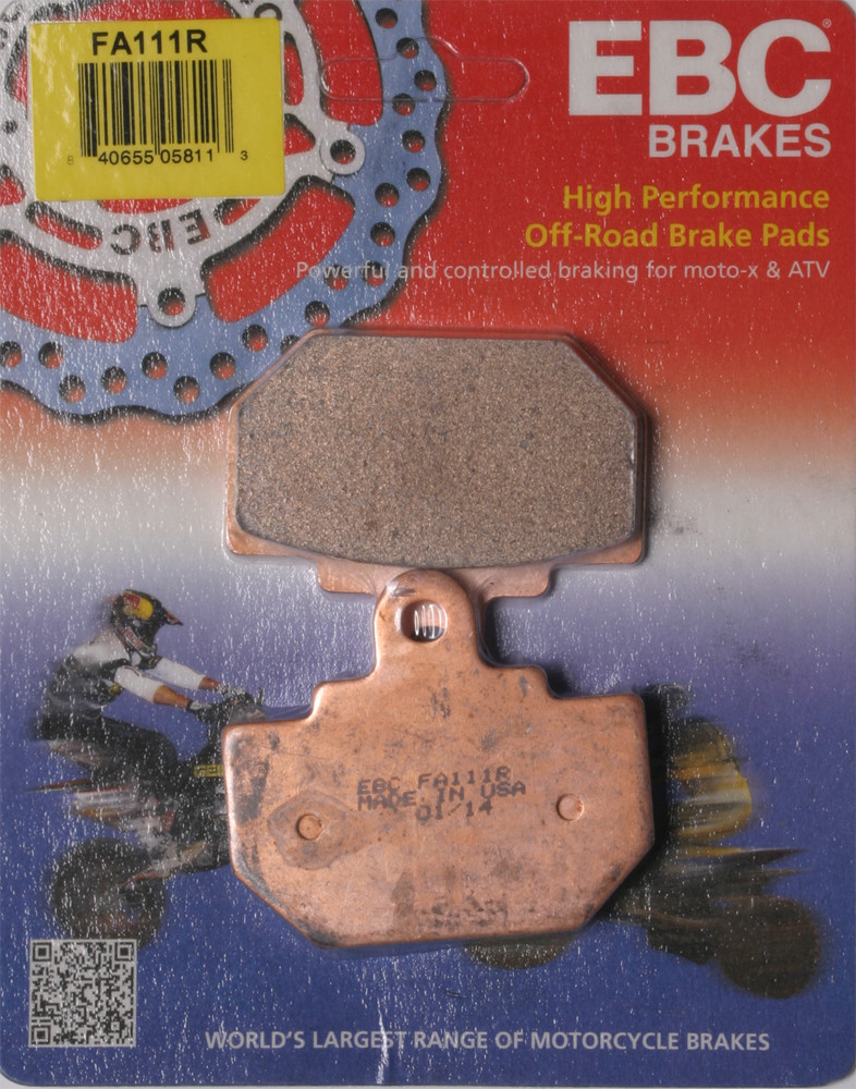 Long-Life Sintered "R" Brake Pads
