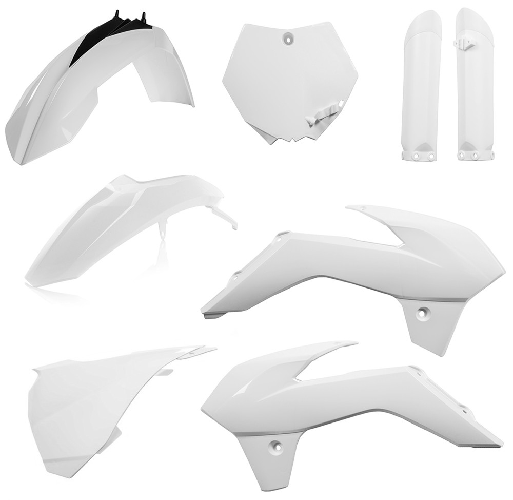 ACERBIS PLASTIC KIT WHITE