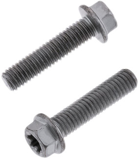 BOLT EURO TORX FLANGE BOLT 6X.1.0X25MM 10/PK