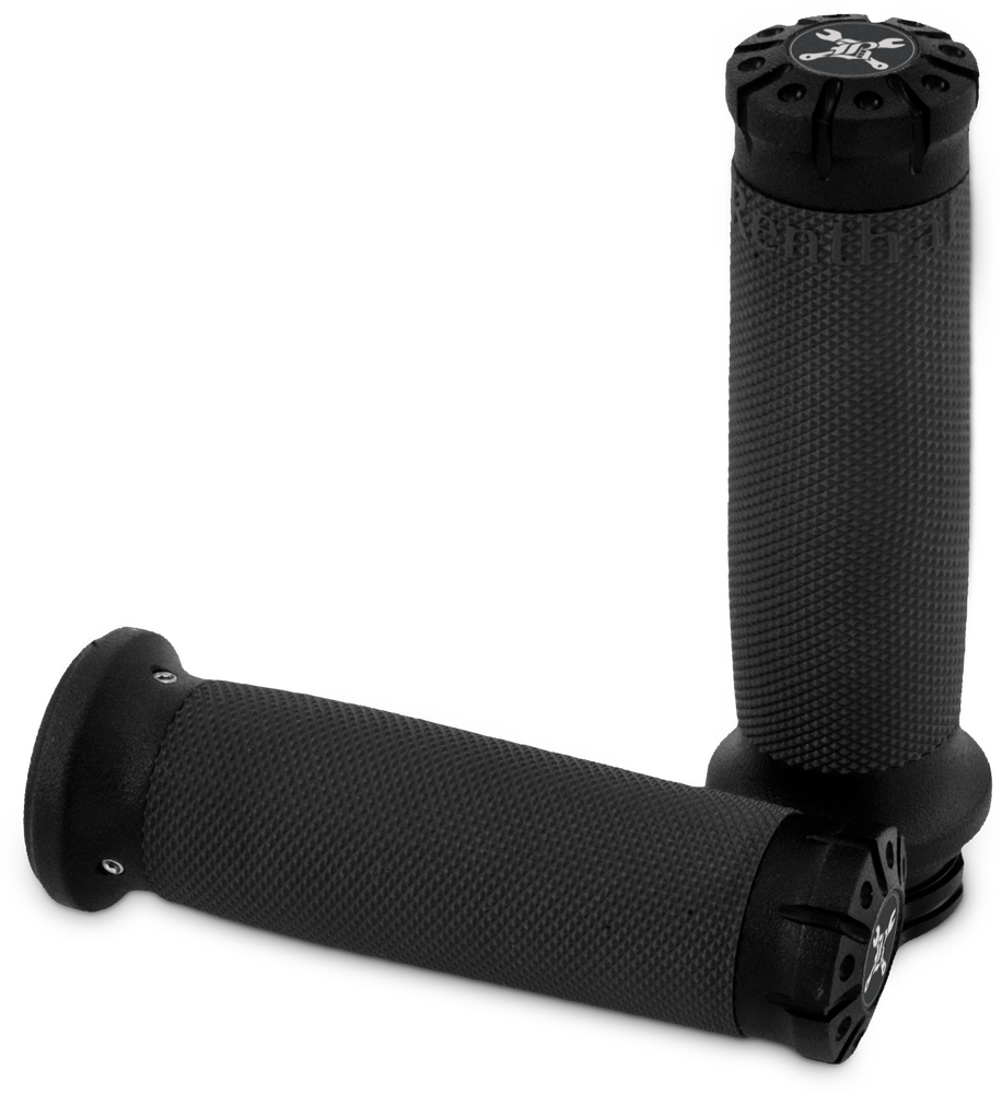 Burly Brand Hawk Billet Handle Grip Set Tbw