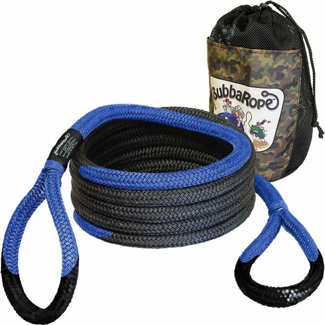 BUBBA ROPES 5/8" X20' SIDEWINDER UTV RECOVERY ROPE BLUE EYES