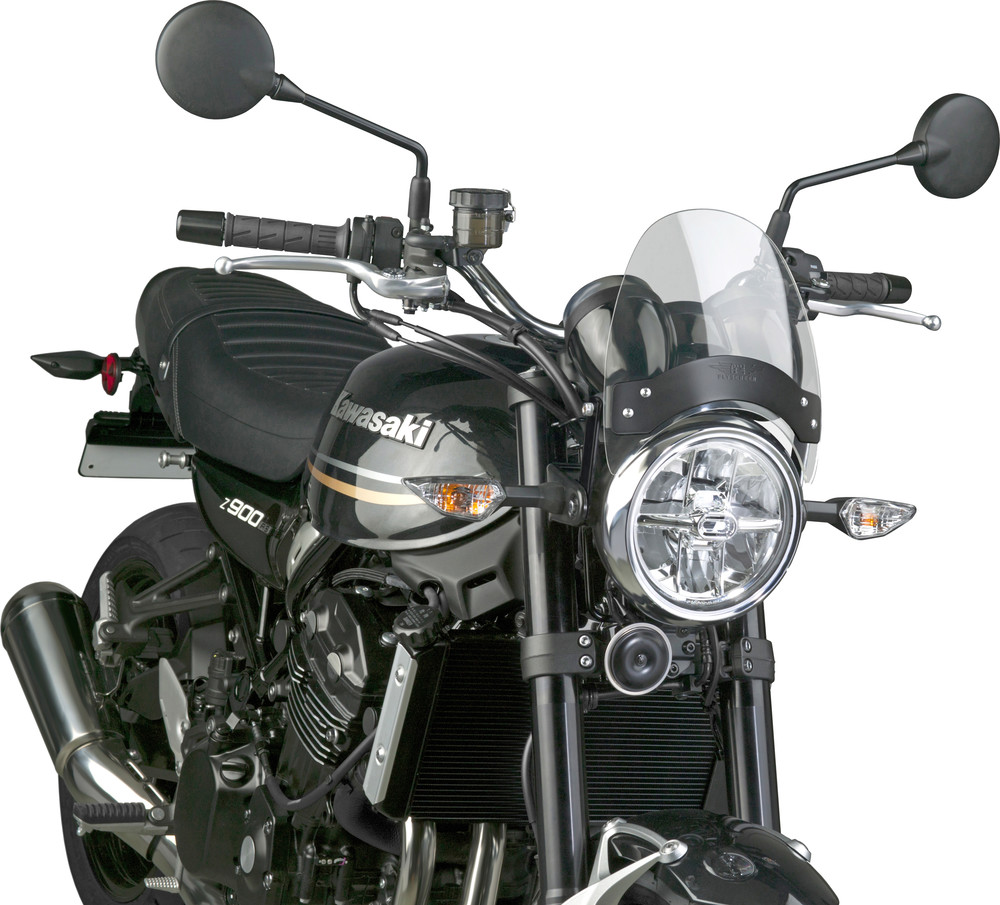 NATIONAL CYCLE FLYSCREEN WINDSCREEN SMOKE BLACK HARDWARE