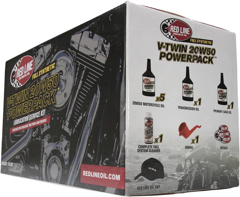 RED LINE BIG TWIN POWERPACK 20W-50