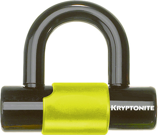 KRYPTONITE KRYPTOLOK SERIES 2 DISC LOCK BLACK/YELLOW