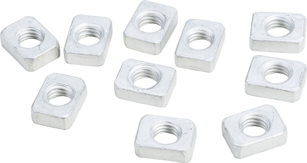 FIRE POWER SQUARE NUTS 6MM 10/PK
