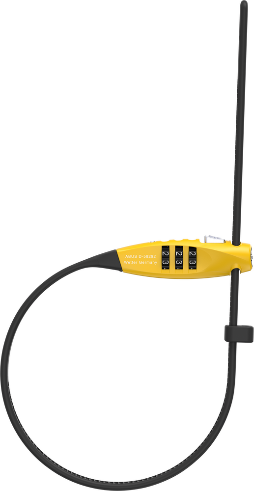 Abus Travelguard Straplock Yellow