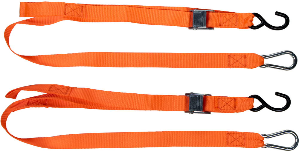Fire Power 1.5" X 6' Tie-Down Soft-Tie Orange 2/PK