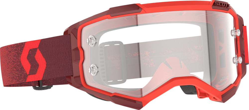 Scott Fury Goggle — Red
