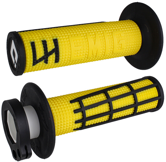 ODI EMIG 2.0 - V2 LOCK-ON GRIP YELLOW/BLACK