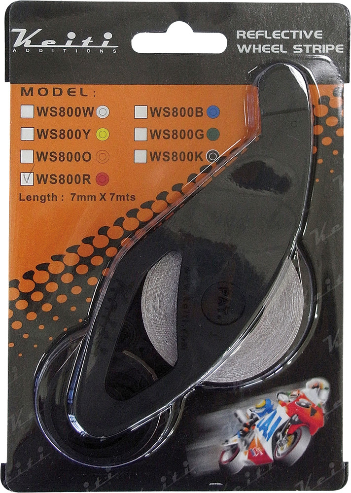 Keiti Wheel Stripe Kit 7mm X 6m Blue