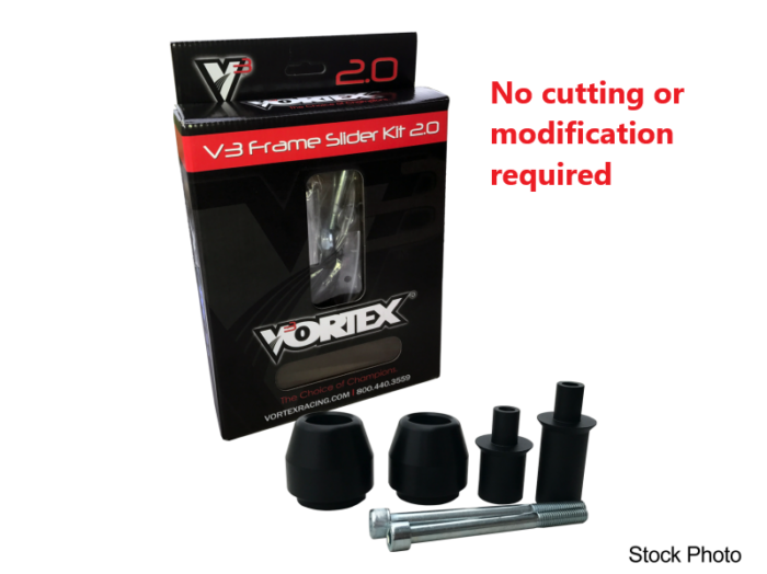 VORTEX FRAME SLIDERS V3 2.0 BLK KAW