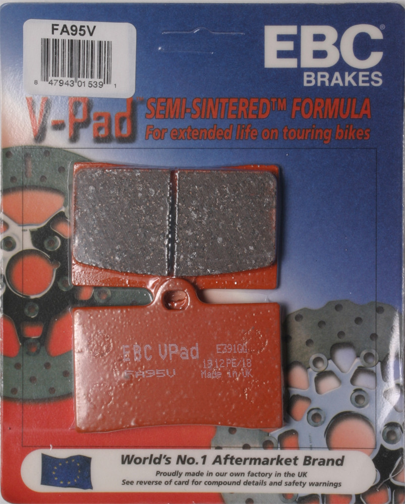 EBC Brake Pads For Brembo 4-Piston Caliper Brakes
