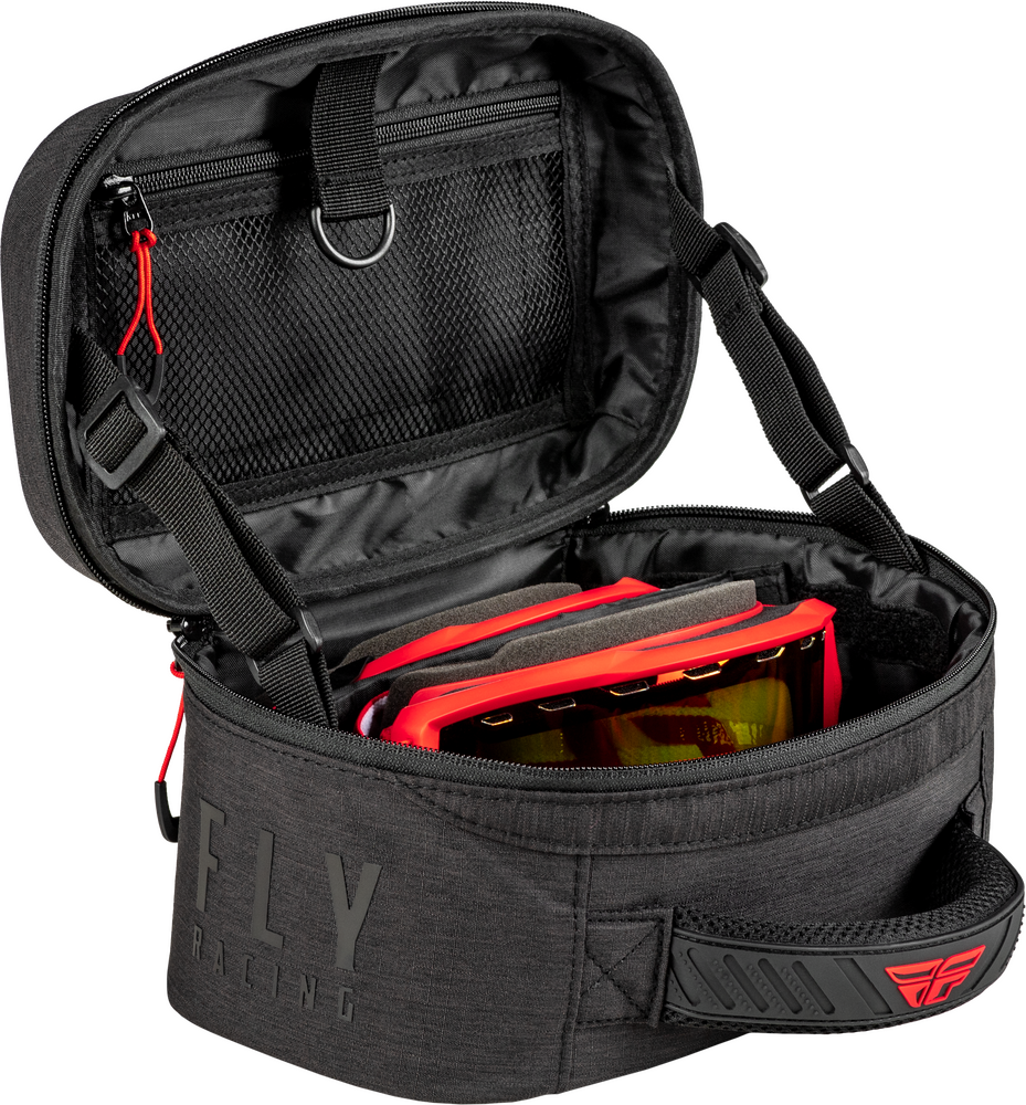FLY RACING DUAL GOGGLE CASE BLACK