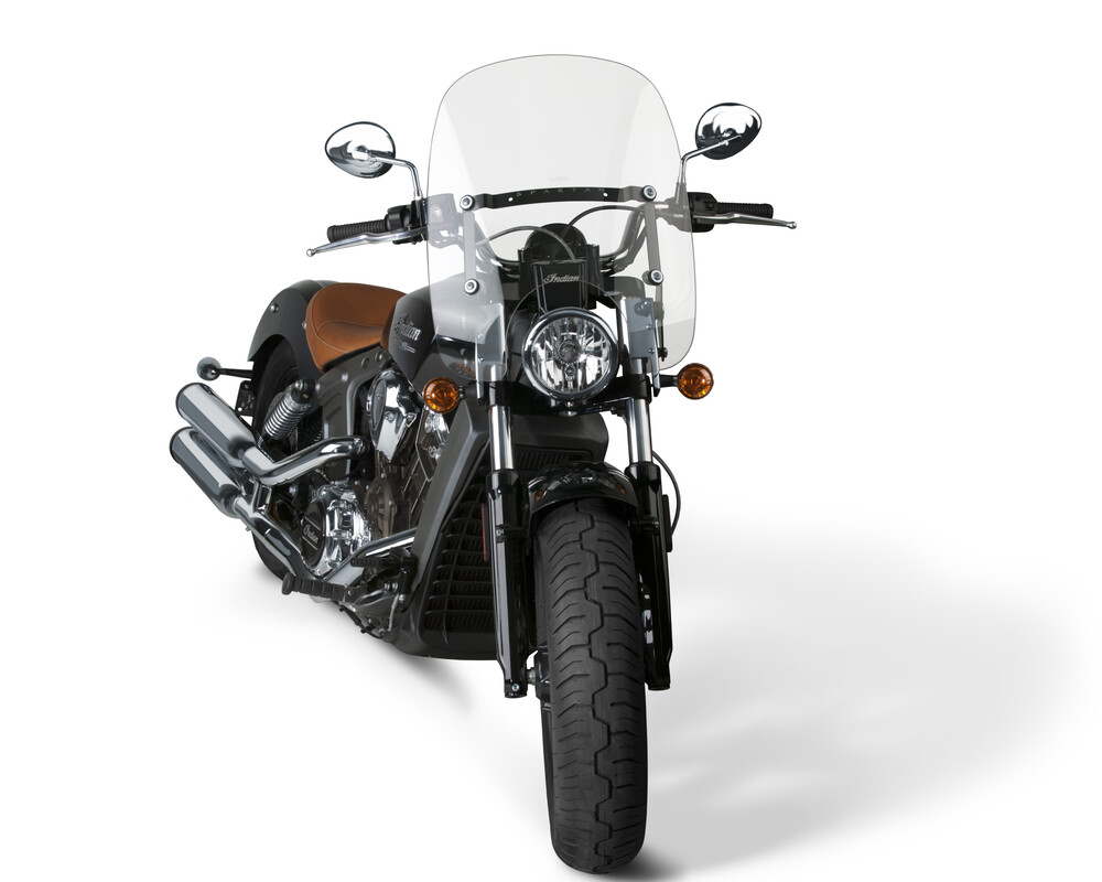 SPARTAN WINDSHIELD 16.25 CLEAR QUICK RELEASE INDIAN