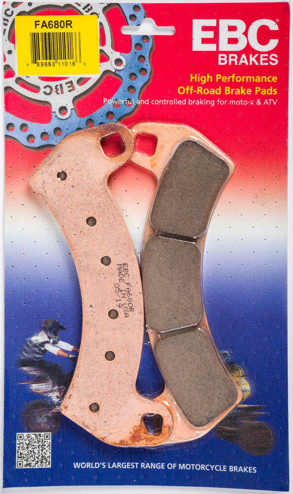 EBC BRAKE PADS FA680R SINTERED R SERIES