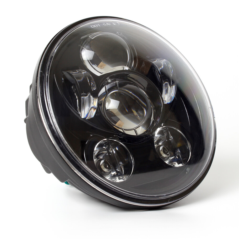 CYRON HEADLIGHT 5.75" BLACK 6 PROJECTOR