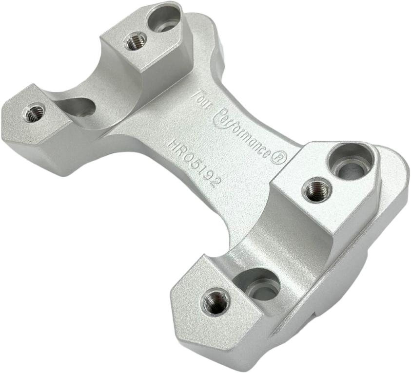 Helibars Handlebar Risers Tour Silver Bmw