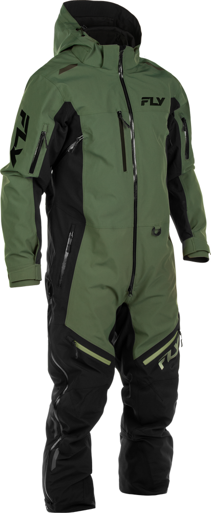 Fly Racing Cobalt Shell Monosuit Green/Black Large