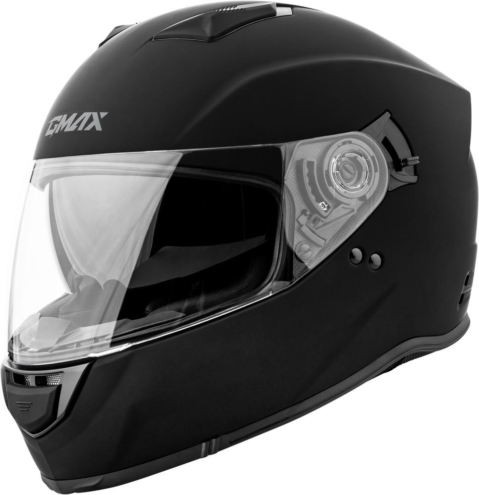 Gmax FF-18 Solid Helmets (2026) — Matte Black