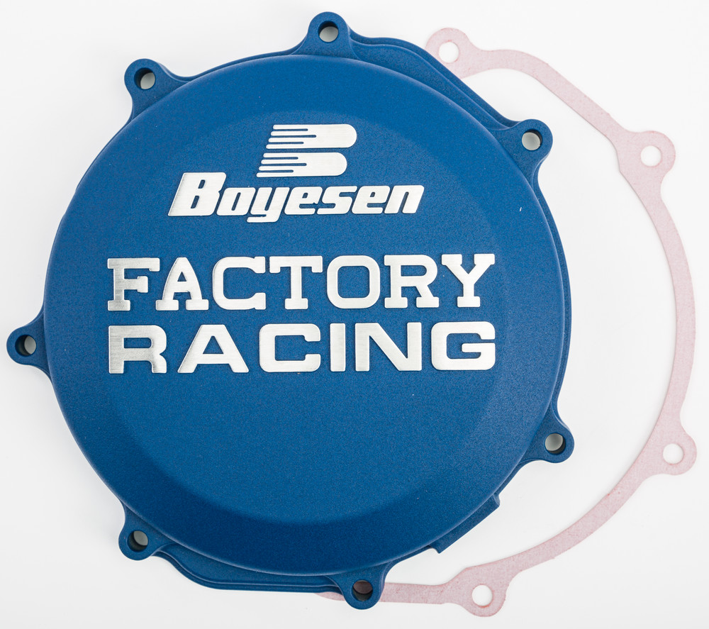 Boyesen Factory Clutch Cover Blue