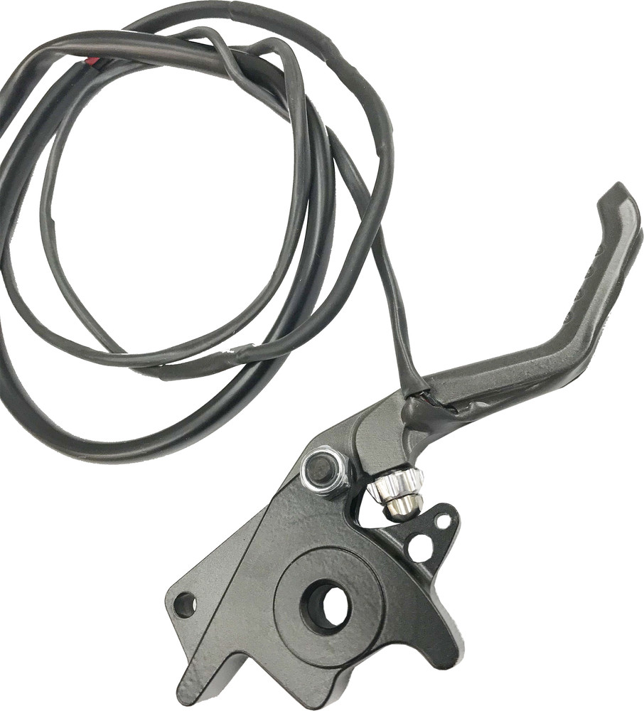 Spg Skinz Adjustable Brk Lever Pol Heated Billet Graphite S/M