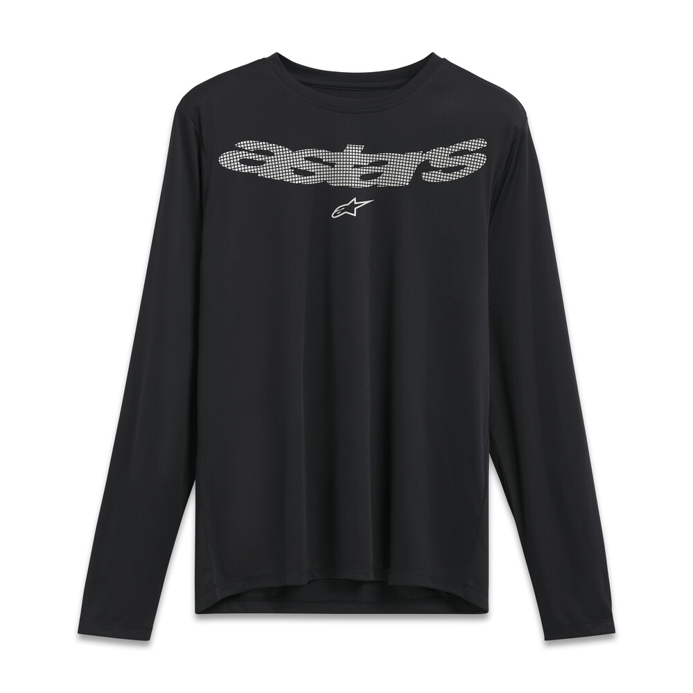 NIGHT PERFORMANCE LS TEE BLACK LG