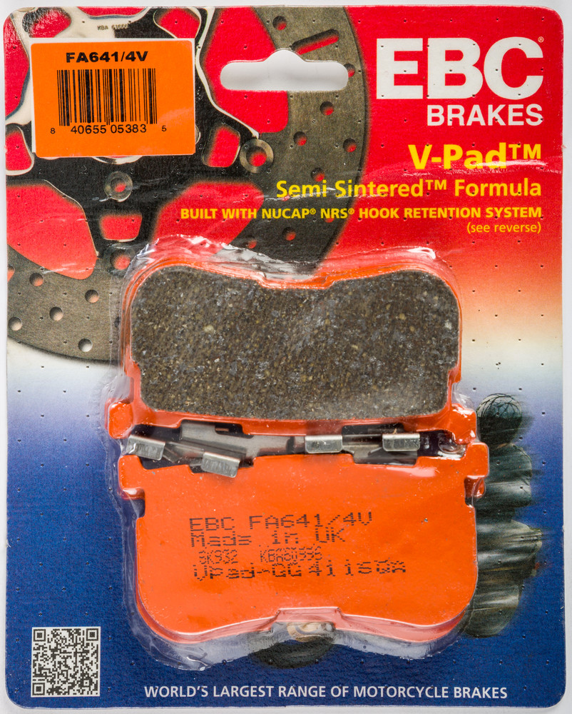 EBC Brakes Semi-Sintered Rear Brake Pads For Harley Trike 2014-2018