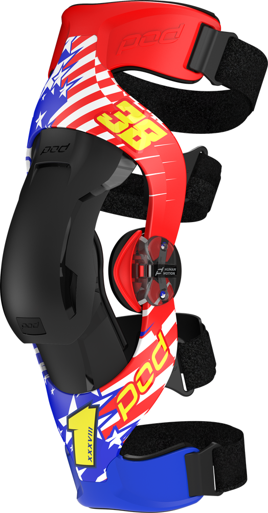Pod K4 2.0 Le Knee Brace (Pr) Danger Boy V2 XS/SM