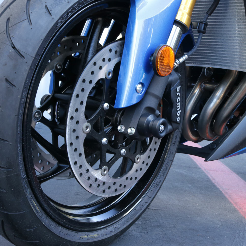 FRONT AXLE SLIDERS BLACK