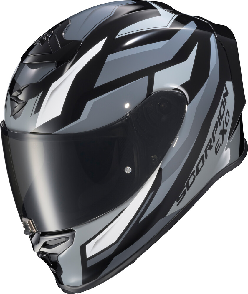 Scorpion EXO EXO-R1 Air Full Face Helmet — Black/Orange/Grey