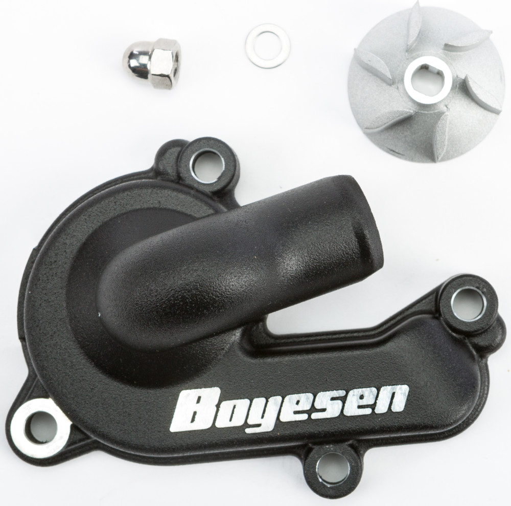 BOYESEN WATERPUMP COVER & IMPELLER KIT BLACK