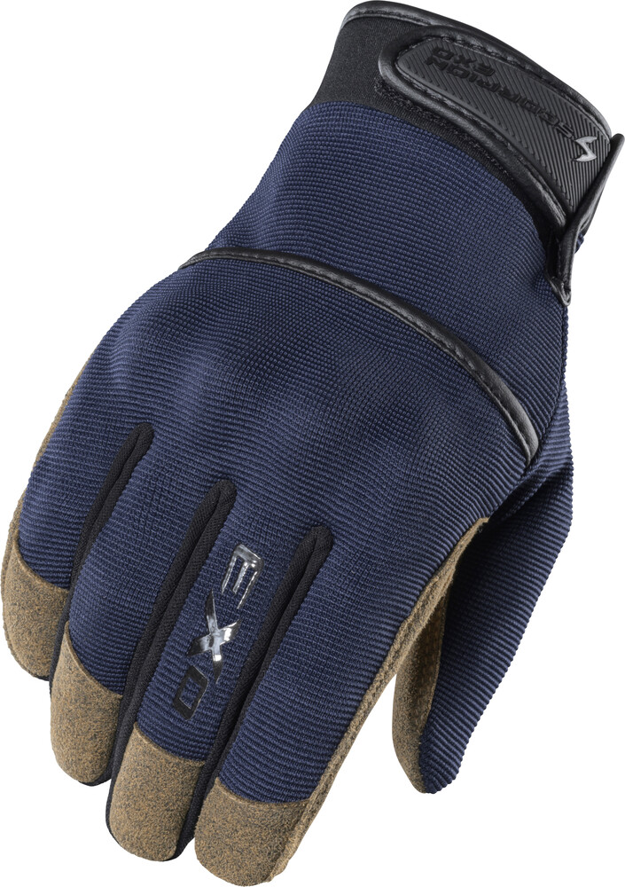 SCORPION EXO STEALTH GRIP GLOVES DARK BLUE SM