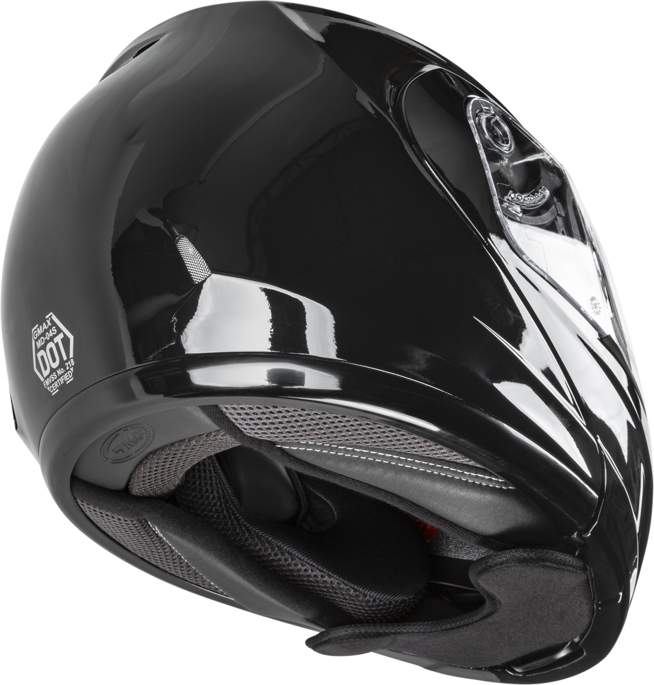 GMAX MD-04S MODULAR SNOW HELMET BLACK MD