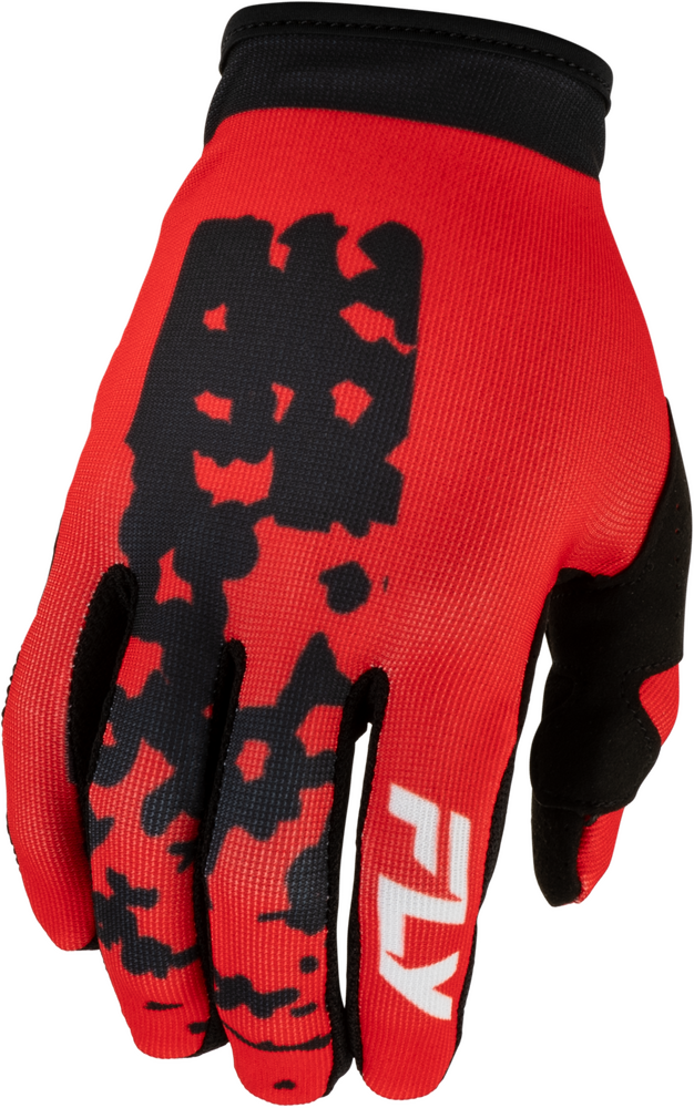Fly Racing Lite Flake Gloves (2027) — Red/Black