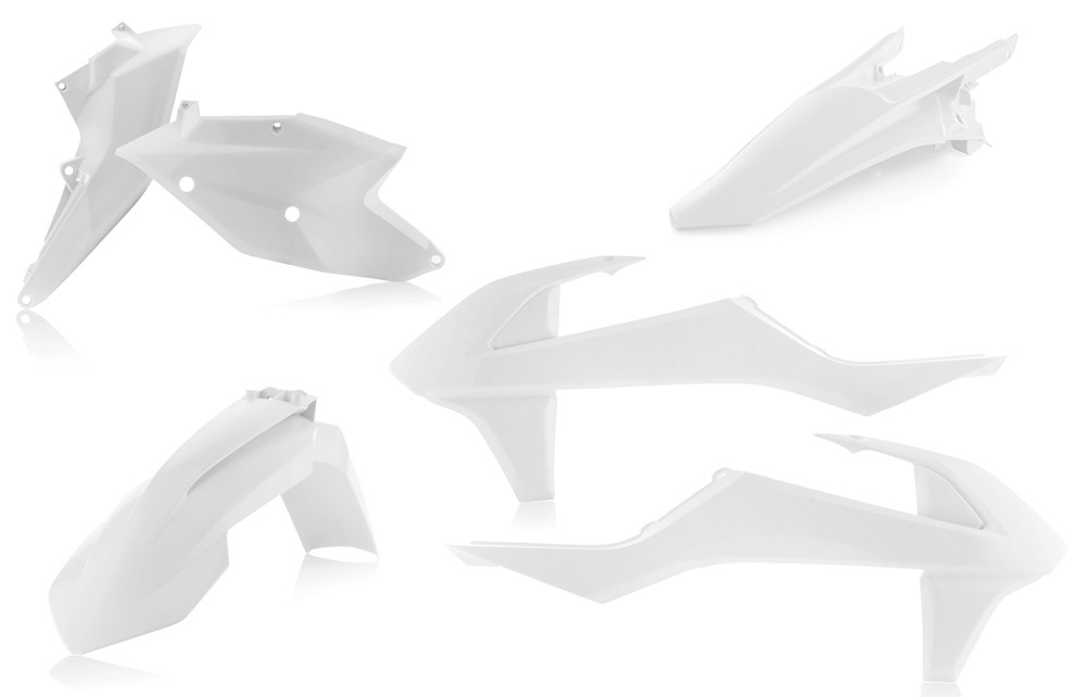 ACERBIS PLASTIC KIT WHITE