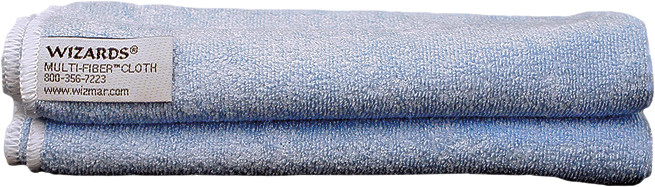 MULTI-FIBER CLOTH BLUE 23"X16"