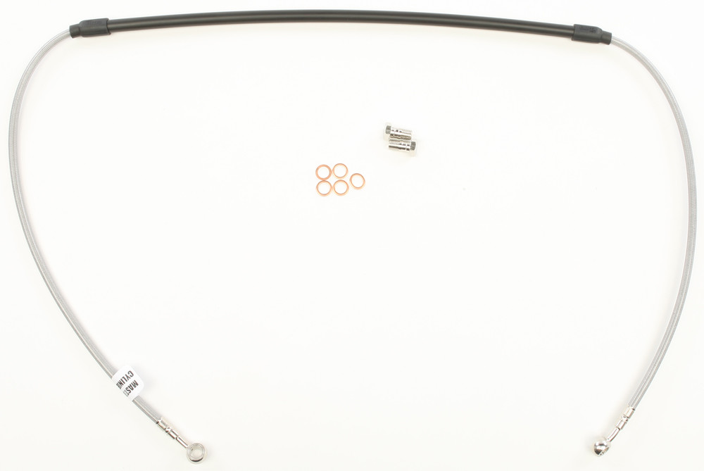 STEEL BRAKE LINE FRONT SUZ
