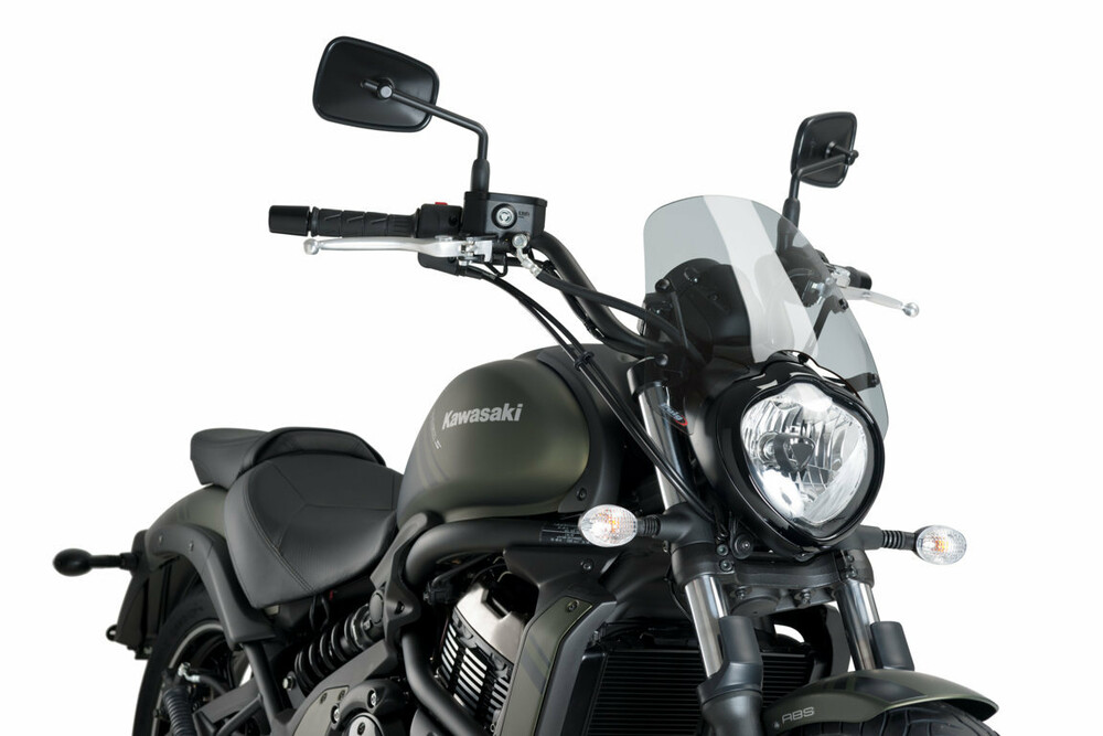 PUIG WINDSCREEN NAKED NEW GEN SPORT SMOKE KAW